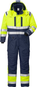 High vis talviumpisuoja LK 3, 8015 GTT Hi-Vis Yellow/Navy - Suomen Brodeeraus