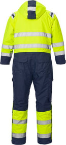 High vis talviumpisuoja LK 3, 8015 GTT Hi-Vis Yellow/Navy - Suomen Brodeeraus