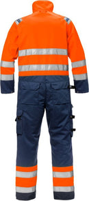 High vis umpisuoja lk.3, 8026 PLU Hi-Vis Orange/Navy - Suomen Brodeeraus