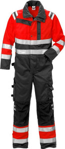 High vis umpisuoja lk.3, 8026 PLU Hi-Vis Red/Black - Suomen Brodeeraus