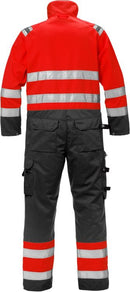 High vis umpisuoja lk.3, 8026 PLU Hi-Vis Red/Black - Suomen Brodeeraus