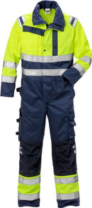 High vis umpisuoja lk.3, 8026 PLU Hi-Vis Yellow/Navy - Suomen Brodeeraus