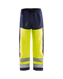 Highvis kuorihousut Huomio keltainen/Mariininsininen - Suomen Brodeeraus