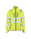 Highvis softshelltakki Huomio keltainen - Suomen Brodeeraus