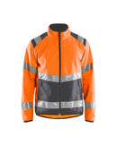 Highvis softshelltakki Huomio oranssi/Grafiitinharmaa - Suomen Brodeeraus