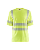 Highvis t-paita Huomio keltainen - Suomen Brodeeraus