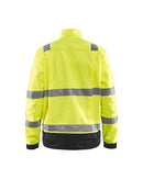 Highvis takki Huomio keltainen/Musta - Suomen Brodeeraus