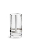 Hold kynttilälyhty/maljakko iso, hopea - Suomen Brodeeraus