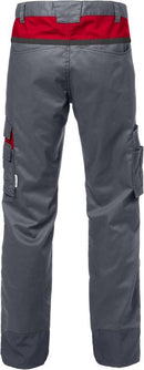 Housut 2552 STFP Grey/Red - Suomen Brodeeraus