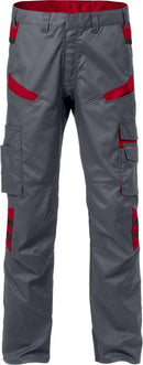 Housut 2552 STFP Grey/Red - Suomen Brodeeraus
