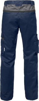 Housut 2552 STFP Navy/Grey - Suomen Brodeeraus