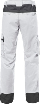 Housut 2552 STFP White/Grey - Suomen Brodeeraus