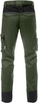 Housut 2555 STFP Army Green/Black - Suomen Brodeeraus