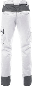 Housut 2555 STFP White/Grey - Suomen Brodeeraus