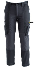 Housut FleX Stretch, miesten Musta - Suomen Brodeeraus