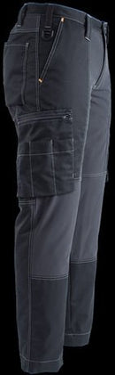 Housut FleX Stretch, miesten Musta - Suomen Brodeeraus