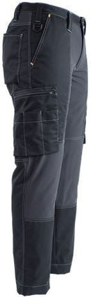 Housut FleX Stretch, miesten Musta - Suomen Brodeeraus