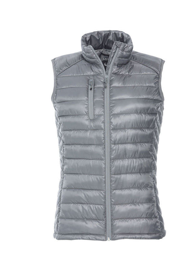 Hudson ladies vest Grey - Suomen Brodeeraus