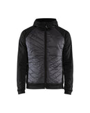 Hybridipaita Musta/Tumman harmaa - Suomen Brodeeraus