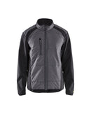 Hybriditakki Musta/Tumman harmaa - Suomen Brodeeraus