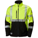 ICU SOFTSHELL JACKET YELLOW/EBONY - Suomen Brodeeraus