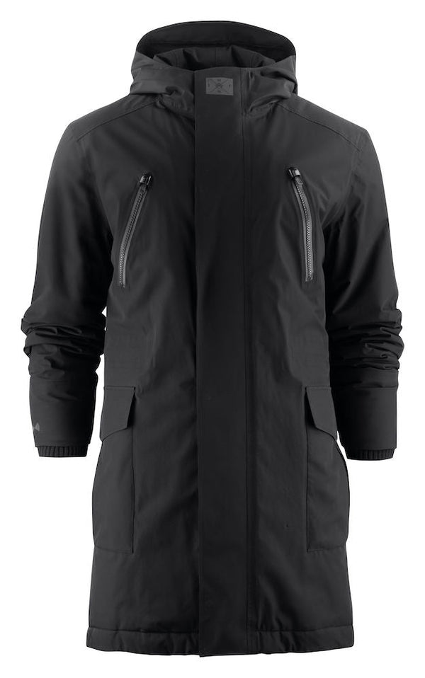 J.H&FROST PARKA Black - Suomen Brodeeraus