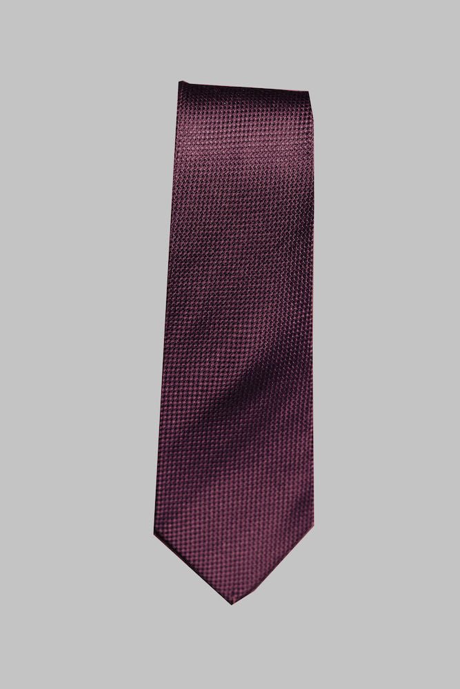 J.H&FROST SILK OXFORD TIE WINE One Size - Suomen Brodeeraus