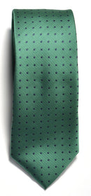 J.H&FROST TIE Green/navy DOT - Suomen Brodeeraus