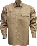 Kauluspaita, pitkät hihat Tummanharmaa - Suomen Brodeeraus