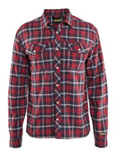 Kauluspaita Punainen/Mariininsininen - Suomen Brodeeraus