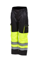 KELTA-MUSTA VYÖTÄRÖHOUSU EN 20471 LK 1 - Suomen Brodeeraus