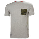 KENSINGTON T-SHIRT GREY MELANGE CAMO - Suomen Brodeeraus