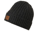 KENSINGTON WOOL BEANIE DARK GREY STD - Suomen Brodeeraus