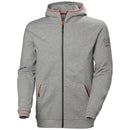 KENSINGTON ZIP HOODIE GREY MELANGE - Suomen Brodeeraus