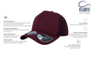 KNIT CAP RED-BLACK - Suomen Brodeeraus