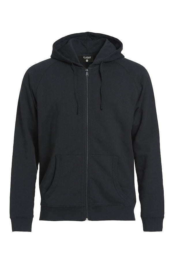 Loris hood jacket Black - Suomen Brodeeraus