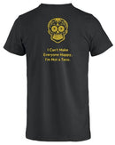 LOST TACOS Basic-T BLACK | I can't make everyone happy, I'm not a taco - Suomen Brodeeraus