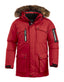 Malamute jacket red - Suomen Brodeeraus