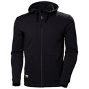 MANCHESTER ZIP HOODIE BLACK - Suomen Brodeeraus
