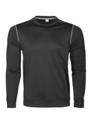 Marathon crewneck sweatshirt Black - Suomen Brodeeraus