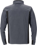 Microfleece takki 4003 MFL Grey/Black - Suomen Brodeeraus