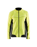 Microfleecepusero Huomio keltainen/Musta - Suomen Brodeeraus