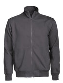 MIDLAND FULL ZIP Grey - Suomen Brodeeraus