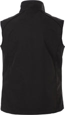 Miesten softshell-liivi CODE 1506 Musta - Suomen Brodeeraus