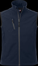 Miesten softshell-liivi CODE 1506 Punainen - Suomen Brodeeraus