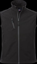 Miesten softshell-liivi CODE 1506 Punainen - Suomen Brodeeraus
