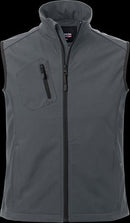 Miesten softshell-liivi CODE 1506 Punainen - Suomen Brodeeraus