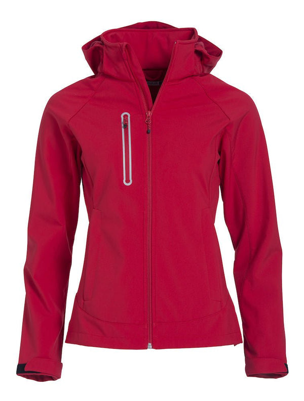 Milford jacket ladies Red - Suomen Brodeeraus