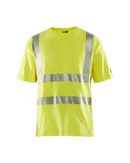 Multinorm T-paita Huomio Keltainen - Suomen Brodeeraus