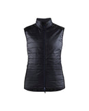 Naisten hybridiliivi Black/Dark navy blue - Suomen Brodeeraus